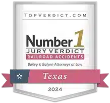 TopVerdict Number One Jury Verdict in Railroad Accidents 2024